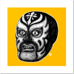 Lucha Mask! Posters and Art